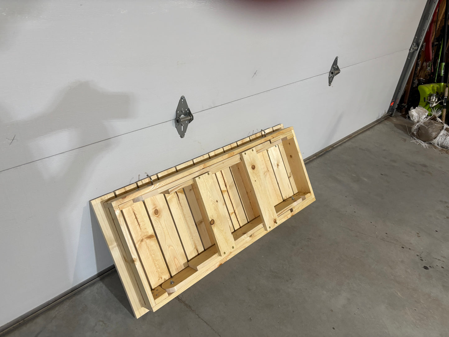 Handmade Folding Farmhouse Table – Portable & Space Saving